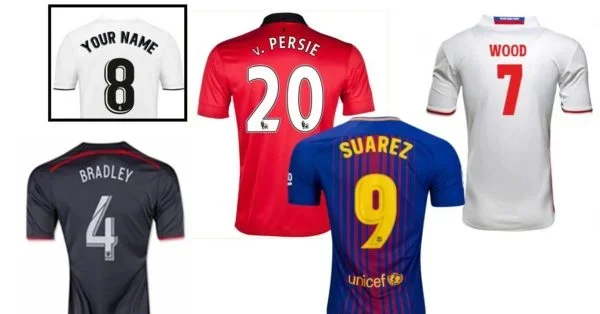 Football Shirt Printing Crewe